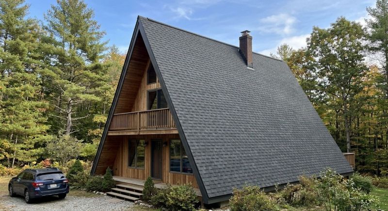 A Frame Roof Installation in Butler County, OH