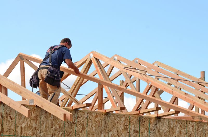 A Frame Roof Installation in Butler County, OH