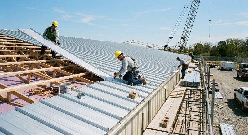 Aluminum Roof Installation in Fairfield, OH