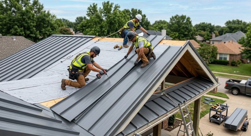 Aluminum Roof Installation in Monroe, OH