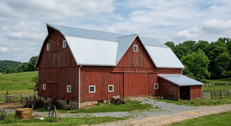 Barn Roof Replacement in Covington, KY