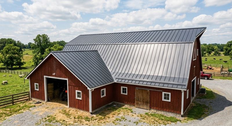Barn Roof Replacement in Eaton, OH