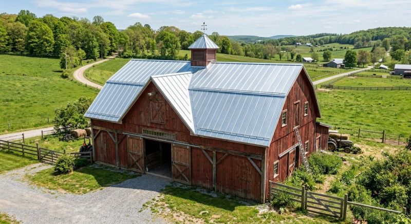 Barn Roof Replacement in Monroe, OH