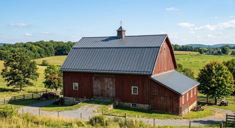 Barn Roof Replacement in Morrow, OH