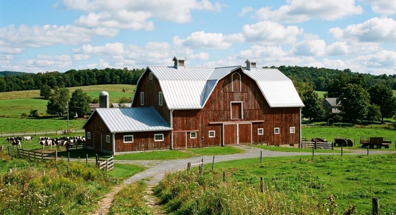 Barn Roof Replacement in Springboro, OH