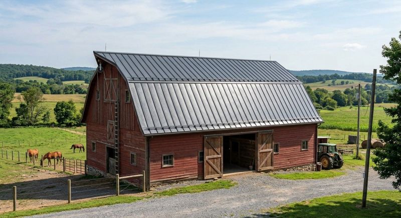 Barn Roof Replacement in West Chester, OH