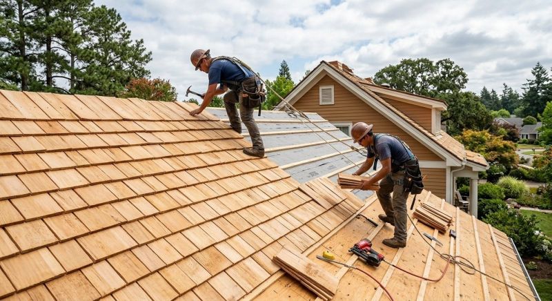 Cedar Roof Installation in Fort Thomas, KY