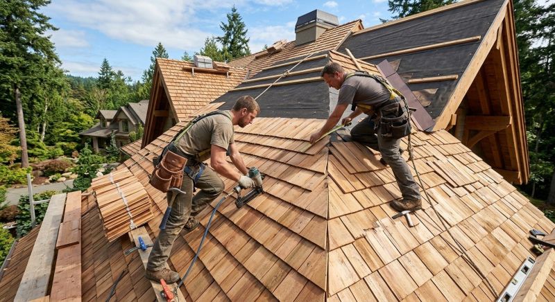 Cedar Roof Installation in Hamilton, OH