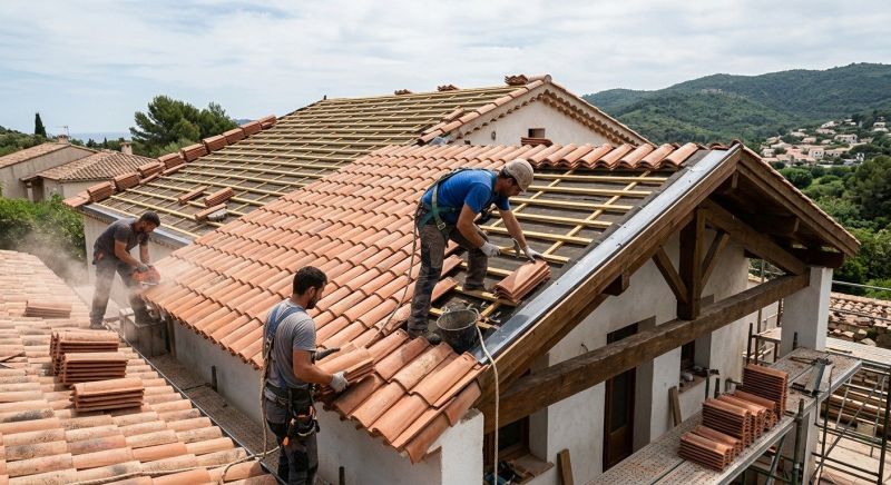 Clay Roof Installation in Miamisburg, OH