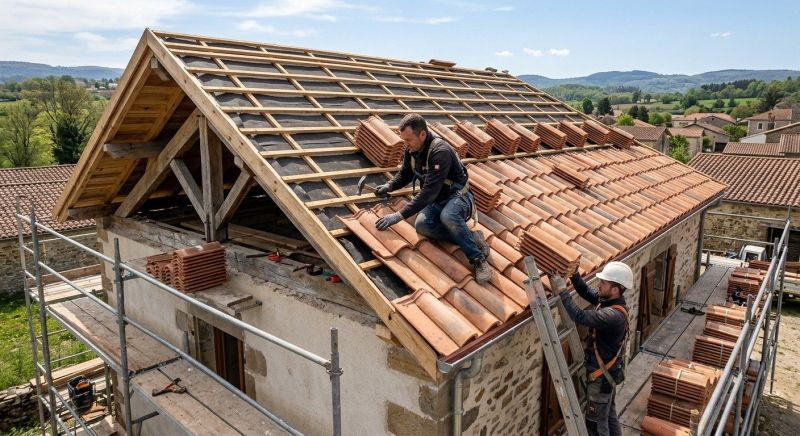 Clay Roof Installation in Springboro, OH
