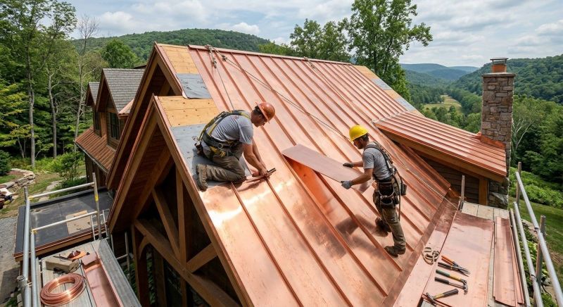 Copper Roof Installation in Butler County, OH