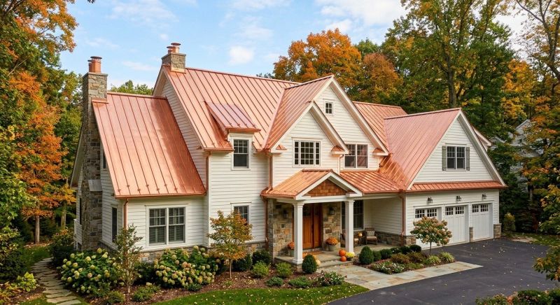Copper Roof Replacement in Butler County, OH