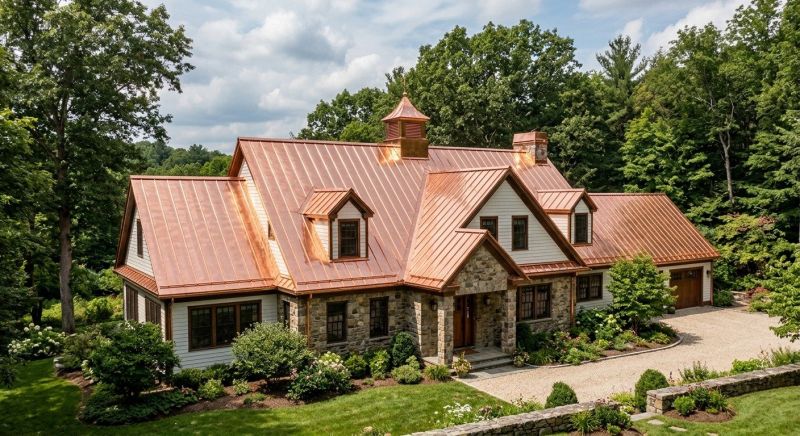 Copper Roof Replacement in Butler County, OH