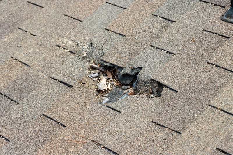 Damaged Roof Replacement in Fairfield, OH
