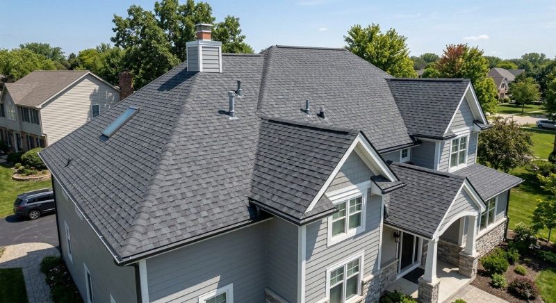 Damaged Roof Replacement in Hamilton, OH
