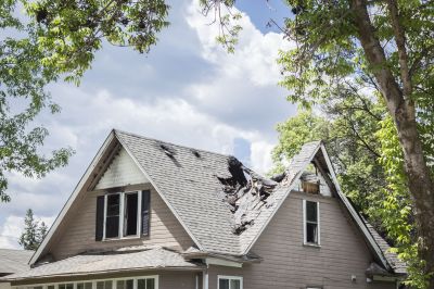 Damaged Roof Replacement in Morrow, OH