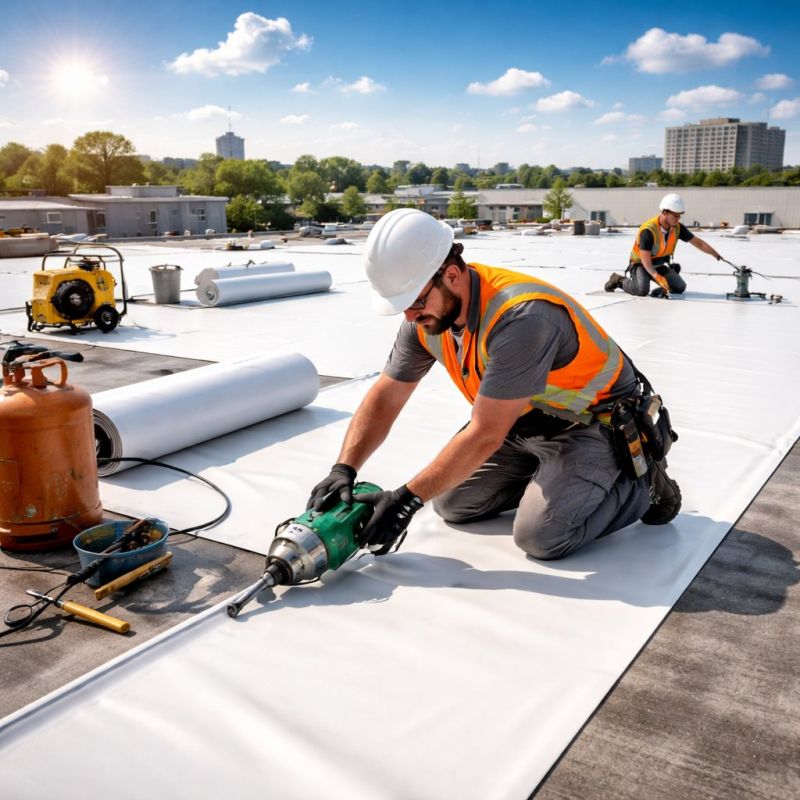 Epdm Roof Installation in Butler County, OH