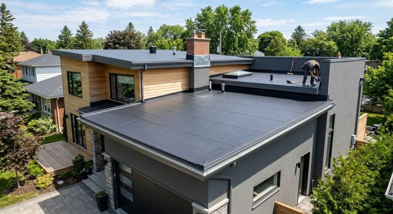 Epdm Roof Installation in Oxford, OH