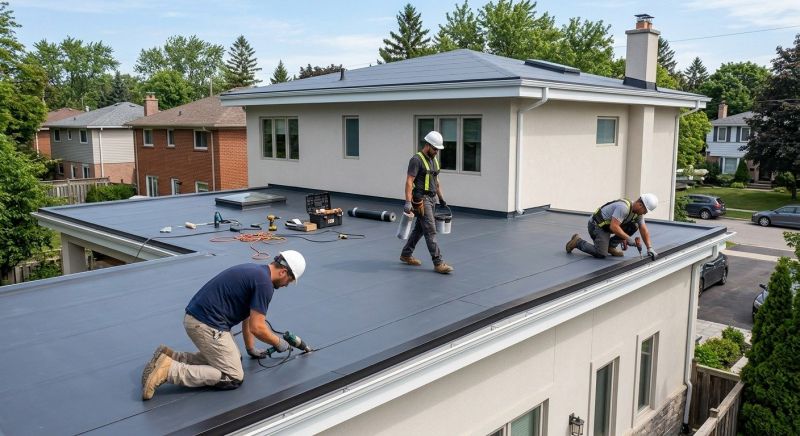 Epdm Roof Installation in Spring Valley, OH