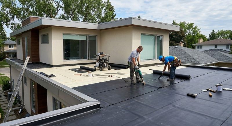 Flat Roof Installation in Covington, KY