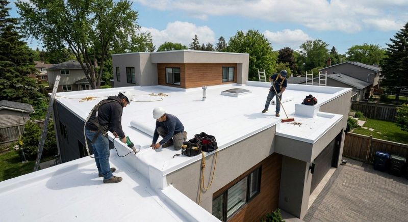 Flat Roof Installation in Hamilton, OH