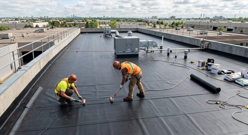 Rubber Roof Installation in Butler County, OH
