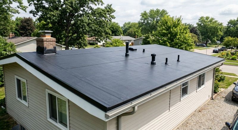 Rubber Roof Installation in Butler County, OH