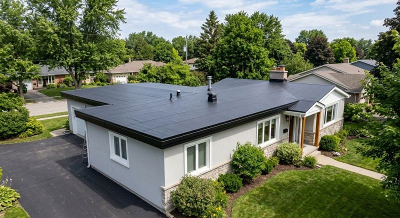 Rubber Roof Installation in Butler County, OH