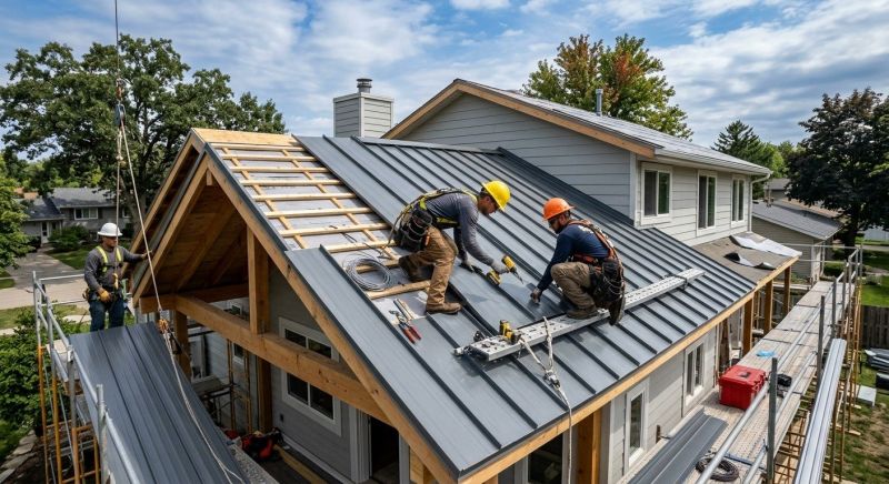 Sheet Roofing Installation in Goshen, OH