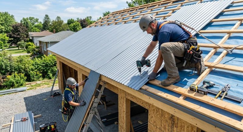 Sheet Roofing Installation in Milford, OH
