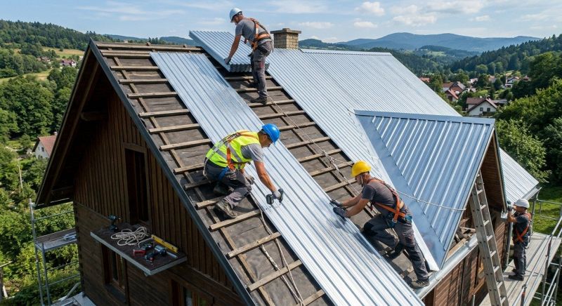 Sheet Roofing Installation in Warren County, OH