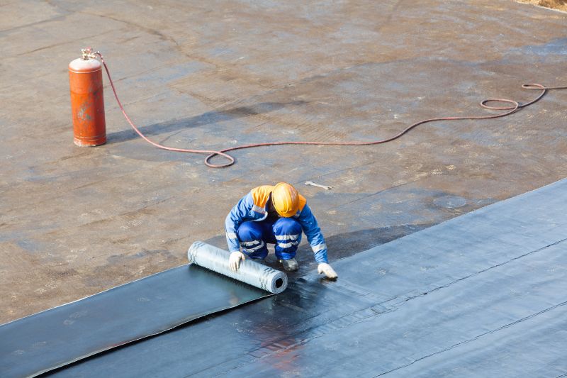 Single Ply Roof Installation in New Lebanon, OH