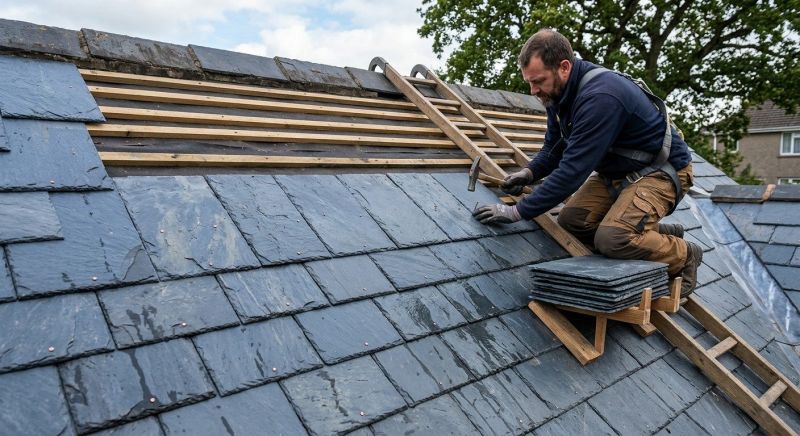 Slate Roof Construction in Milford, OH