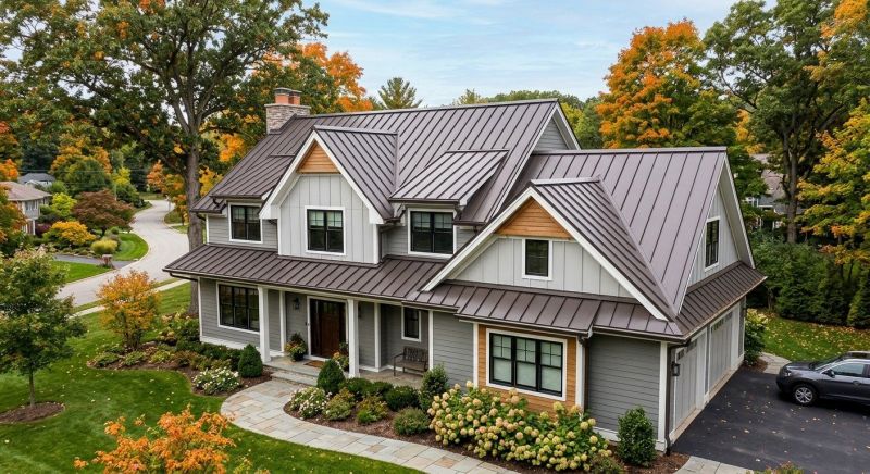 Steel Roof Replacement in Miamisburg, OH