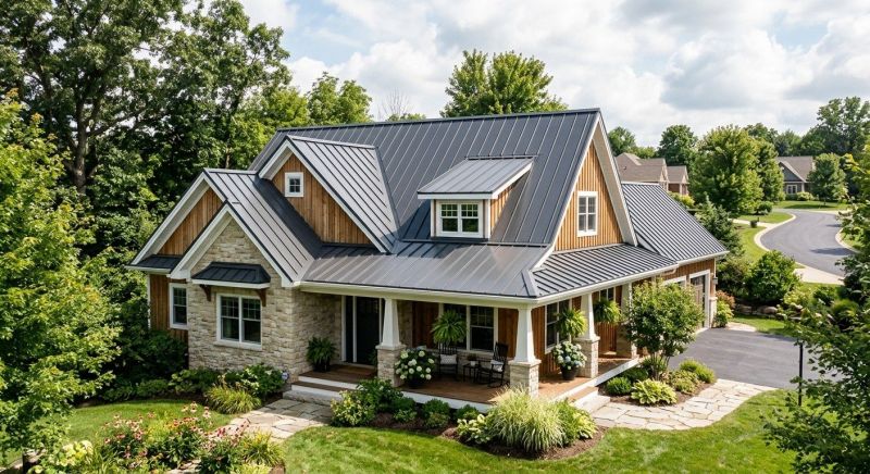 Steel Roof Replacement in Middletown, OH