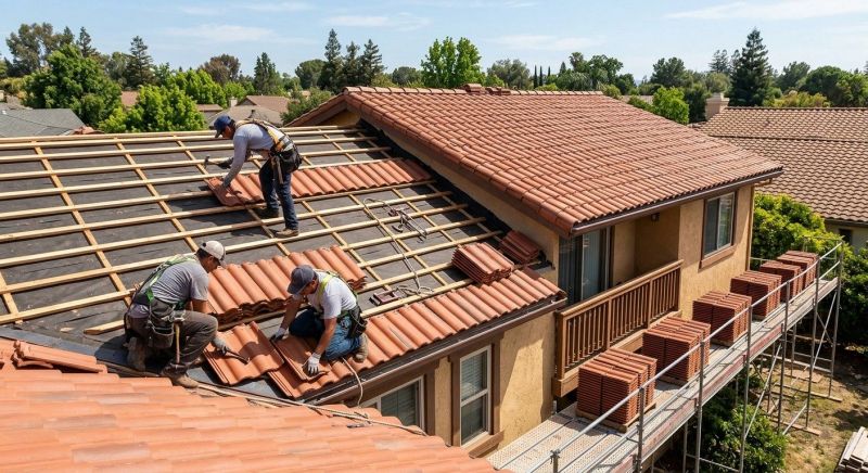 Tile Roof Installation in Springboro, OH