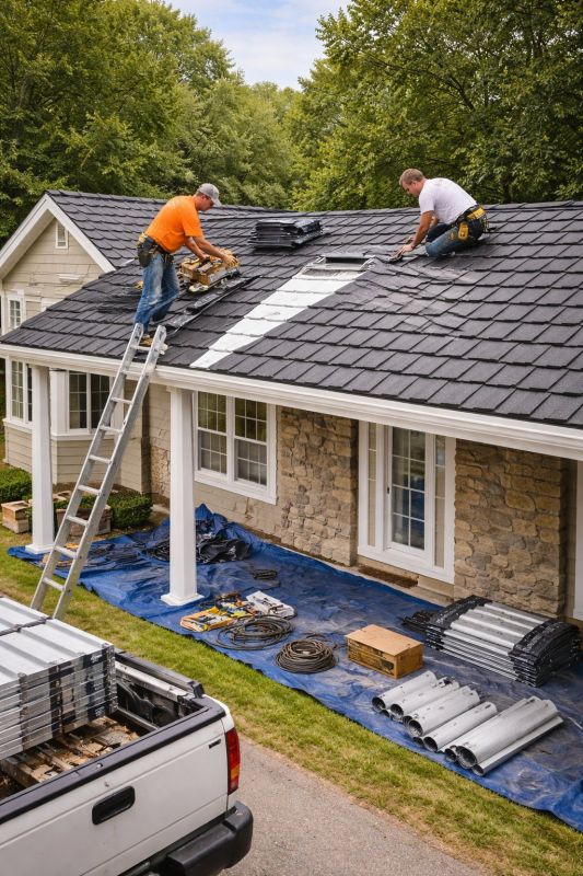 Tin Roof Installation in Okeana, OH