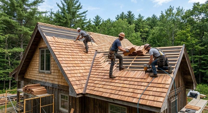 Wood Roofing Installation in Butler County, OH