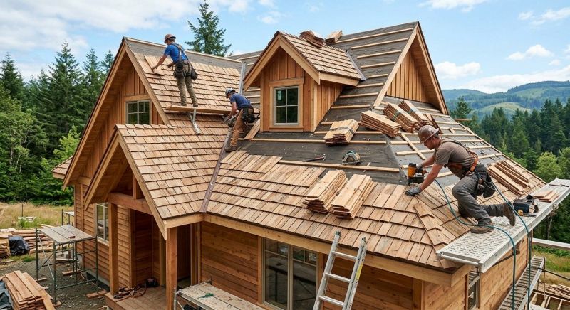 Wood Roofing Installation in Monroe, OH