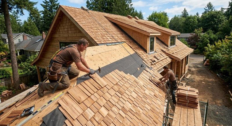 Wood Roofing Installation in Monroe, OH