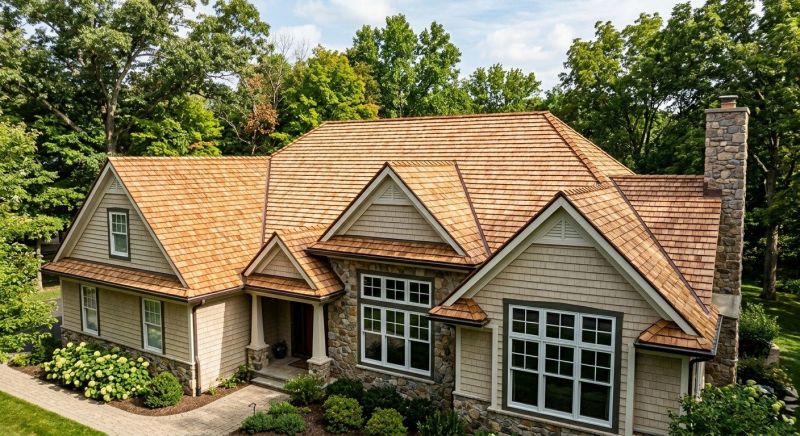 Wood Roofing Installation in Springboro, OH